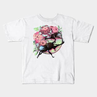 Peony flower Kids T-Shirt